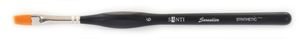 Пензель плоский, синтетика, коротка ручка з вигином, №6, Santi Sensation
