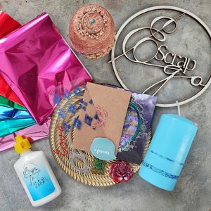 Поталь трансферна, Прозора голограмма 60х30см, ScrapEgo