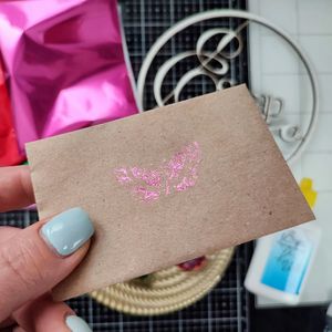 Поталь трансферна, Прозора голограмма 60х30см, ScrapEgo