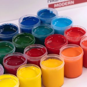 Набор гуашевых красок, 24 цв, 20мл, ROSA Studio MODERN