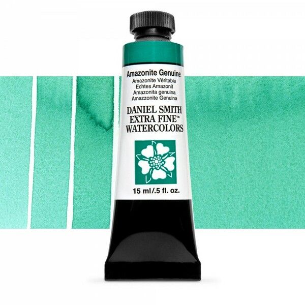 Акварельная краска, Амазонит Amazonite Genuine, s2, 15 мл, Дэниэль Смит (Daniel Smith)