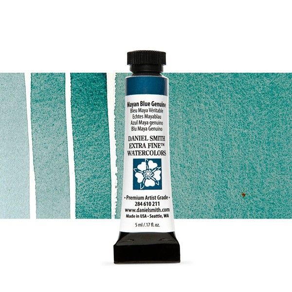 Фарба акварельна, Mayan Blue Genuine, 5 мл, Дениель Сміт (Daniel Smith)