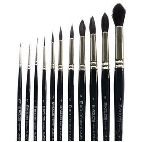 Кисть круглая белка, №00, короткая ручка 3049R, Classic, Kolos