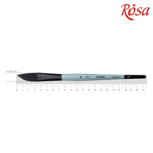 Пензлик саблевидна плоска синтетика даггер №10 STREAM 143