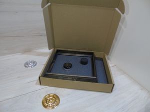 Аппликатор сетка 120х120 мм для взятия и укладки целого листа сусального золота, PG Italy + масло в подарок