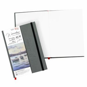 Блокнот для акварелі, А5, середнє зерно, 32 арк, 200 гр/м2, 148х210 мм, Watercolour (Fabriano), Rosa Gallery