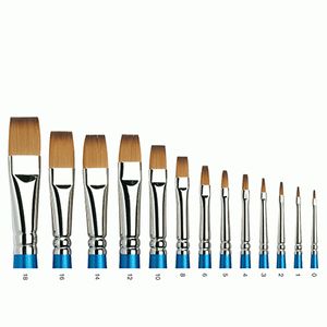 Пензлик плоский завужений синт., №3, Ser.555 Cotman Brushes Round, Винзор (Winsor)