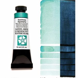 Фарба акварельна, Аквамарин (Хамелеон) Duochrome Aquamarine, s1, 15 мл, Деніель Сміт (Daniel Smith)