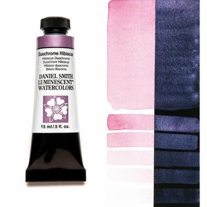Фарба акварельна, Гібіскус (Хамелеон) Duochrome Hibiscus,  s1, 15 мл, Деніель Сміт (Daniel Smith)