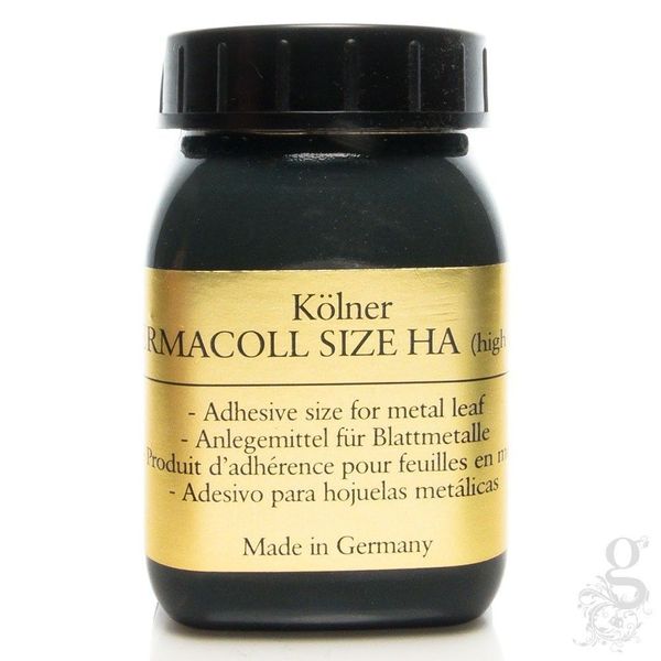 Клей для сусалі та поталі Пермаколл Permacoll SIZE чорний Kölner, Noris асортименті