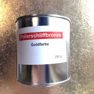 Метал. пигмент под полировку суперблестящий, Золото Goldfarbe, 250 г, зернистость 12000 (очень тонкий помол), Noris