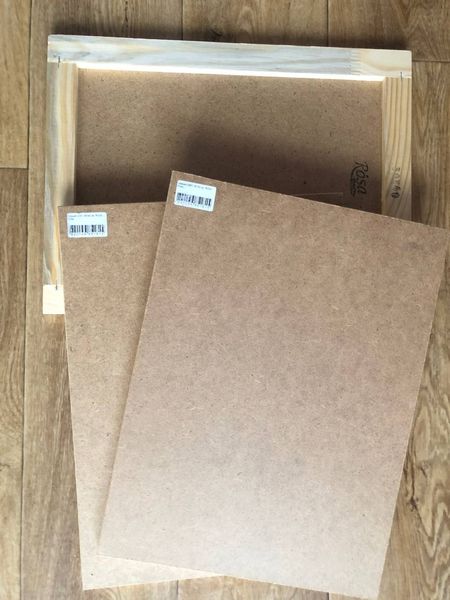 Планшет ДВП, 20х30 см, ROSA Studio