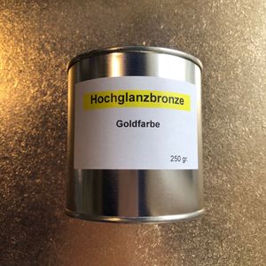 Металлический пигмент мелкотертый, Золото Goldfarbe, 250 г, зернистость 6000, Noris